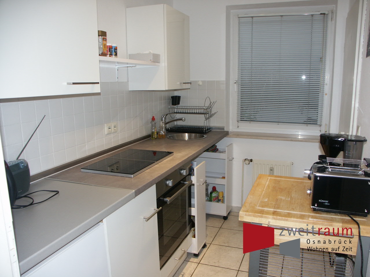 Weststadt, möbliertes Apartment mit Terrasse und PKW-Stellplatz. - Foto 3